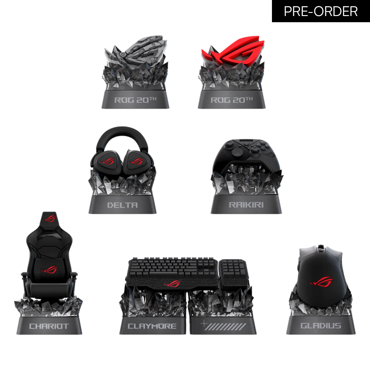 ASUS ROG Keycap Mystery Box Edition 20 Keycaps